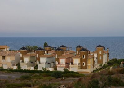 8 Chalets. El Calón playa. Almería.